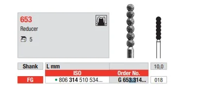 FG Diamantborr G 653.018 5st