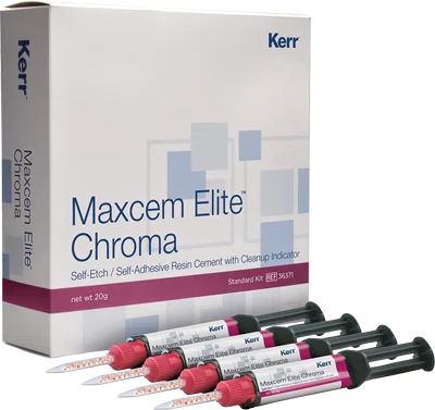 Maxcem Elite Chroma Clear Standard Kit