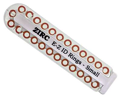ID Märkningsring Small Koppar 25st