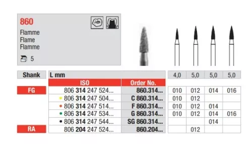 FG Diamantborr G 860.010 5st