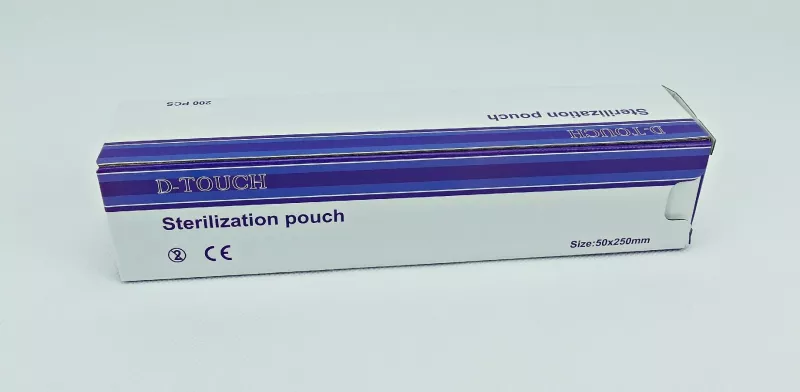 Autoklavpåse D-Touch 50x250mm 200st