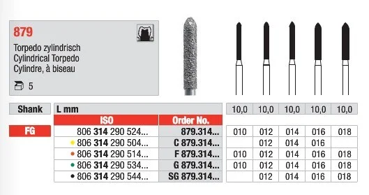 FG Diamantborr 879.014 5st