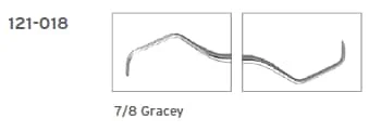 Silver Line Curette Gracey 7/8