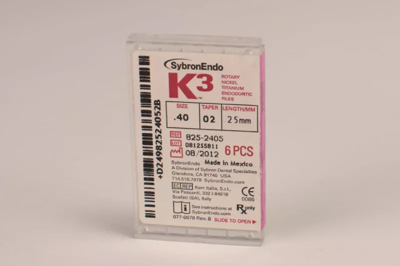 K3 NiTi-Files .02/40 25mm 6st