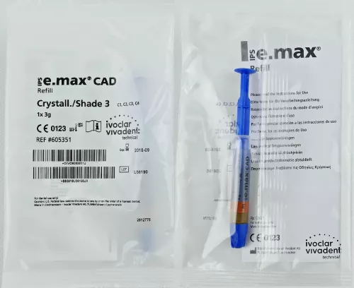 IPS e.max CAD Crystall Shade 3 3g