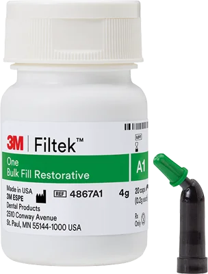 Filtek One Bulk Fill A3 20x0,2g Kapslar