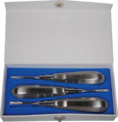 Luxator set 2,8/3,5/4mm rak tandad 3st