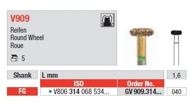 FG Diamantborr Diacut MLT GV909.040 5st