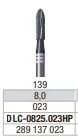 HM Fräs Volcano DLC 0825.023 TC cut 25 Hst lila