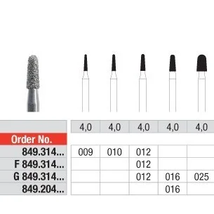 Vst Diamantborr 849.016 5st