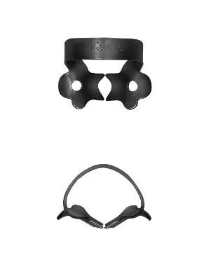 Kofferdamklammer 1A Black Line