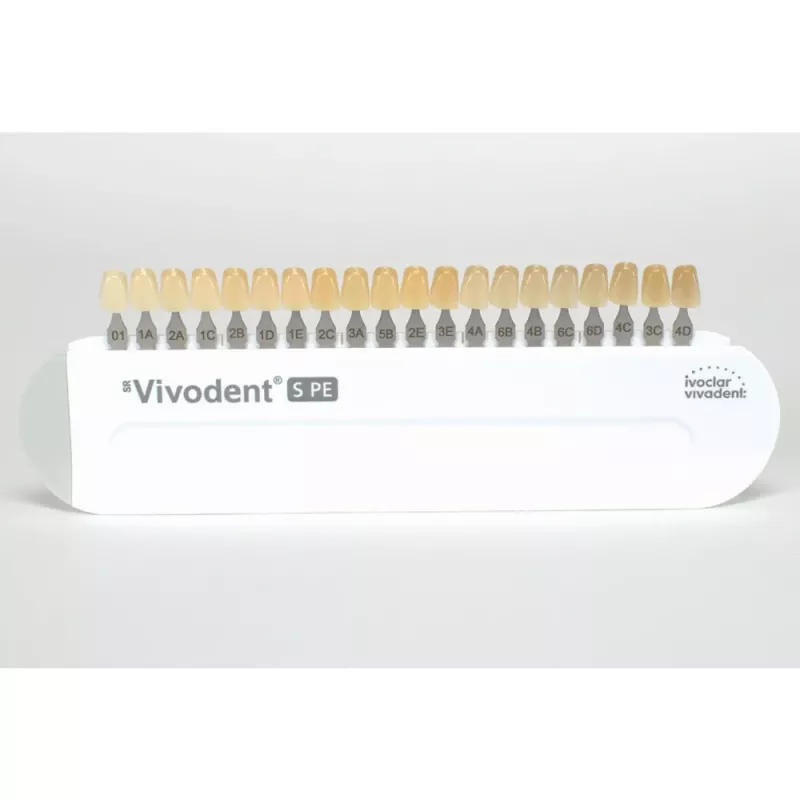 SR Vivodent S PE Färgskala