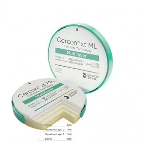 Cercon xt ML A2 disk ø98 x 14mm