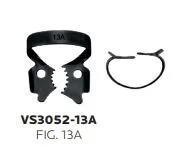 Vision Kofferdamklammer svart tandad nr 13A