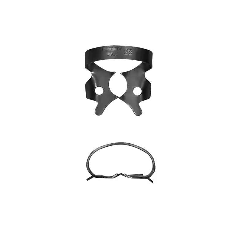 Kofferdamklammer 26X Black Line