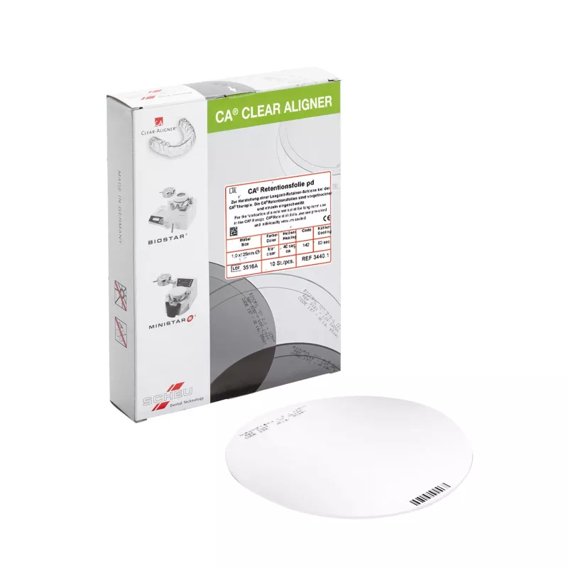CA Retentionsfolie pd 1.0x125mm rund 10st