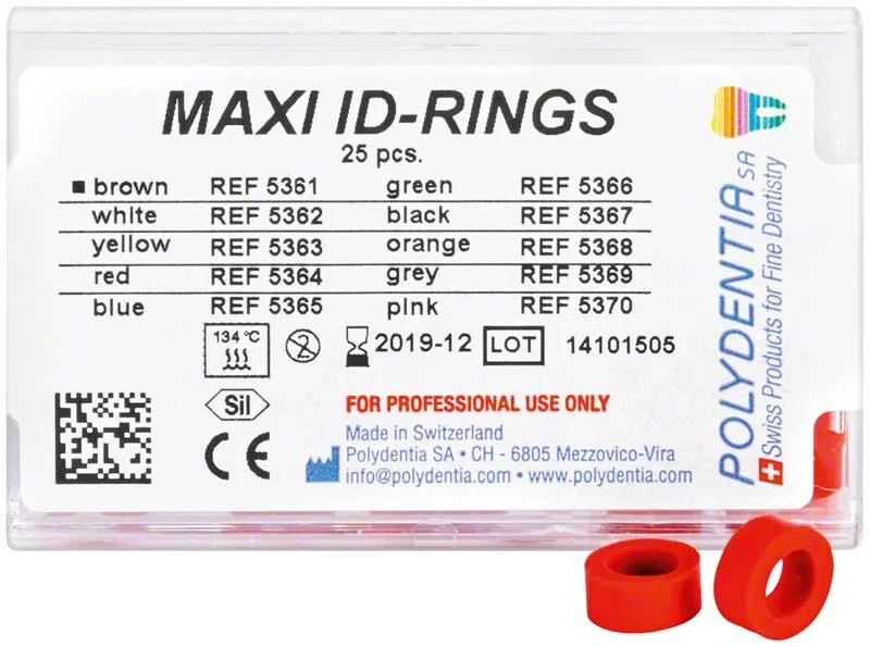 Maxi ID-Rings svart 25st
