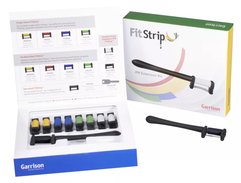 FitStrip Polerstrips IPR KIT ortodontiskt bruk