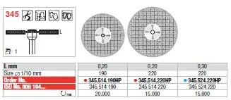 Diamantdisk Hst 345.514.220