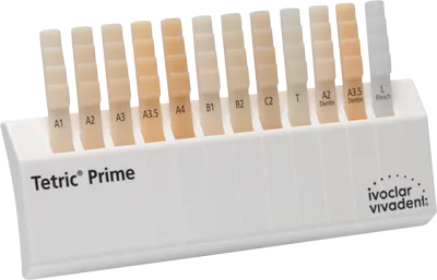 Tetric Prime Färgskala