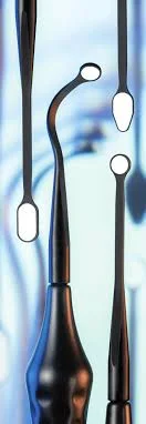 Munspegel Black Microflex 3x8mm