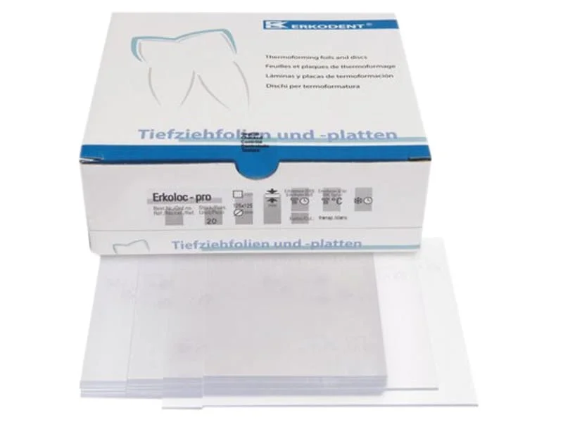 Erkoloc-pro transpa 1,0x125x125mm 20st