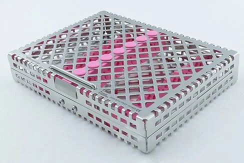 Steri-Wash-Tray låsbar rosa