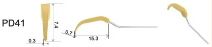 Woodpecker Tip PD41 Perio NSK/Satelec