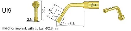 Woodpecker Tip UI9 Impl. EMS