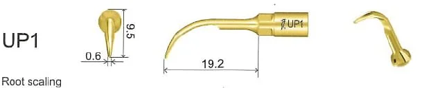 Woodpecker Tip UP1 Perio Mectron