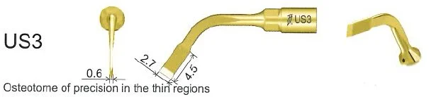 Woodpecker Tip US3 Bone EMS