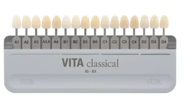 Färgskala Vita Classical A1-D4