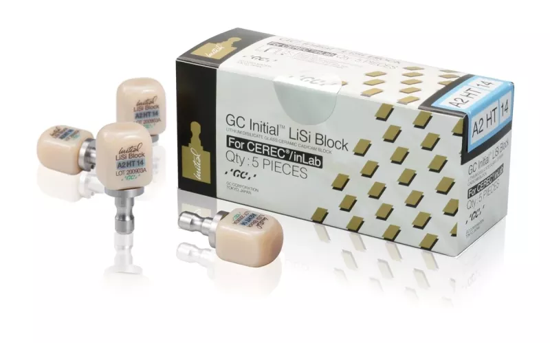 GC Initial LiSi Block CEREC 14 A2 LT 5st