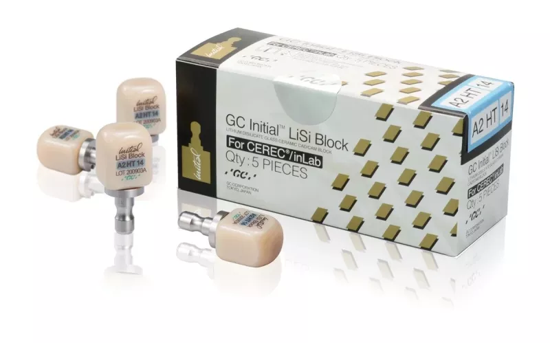 GC Initial LiSi Block CEREC 14 B1 LT 5st