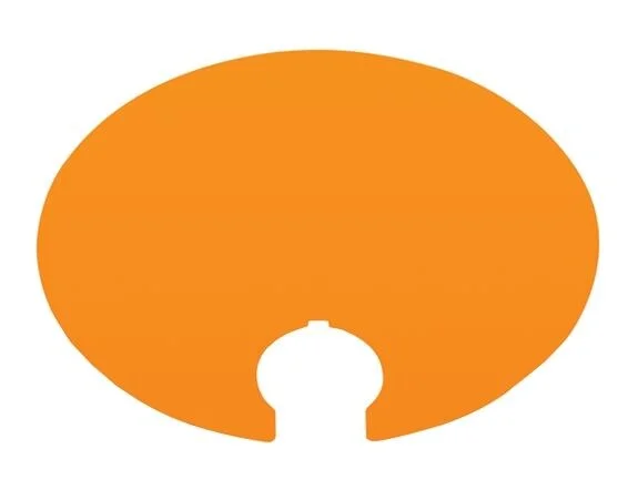 Flashmax P3 Orange Ljusskydd rund
