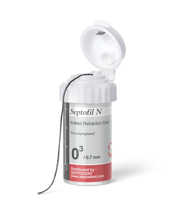 Septofil N 03 ultratunn svart/grå 0,7mm