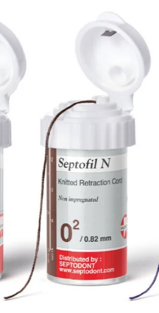 Septofil N 02 extra tunn brun/gul 0,82mm