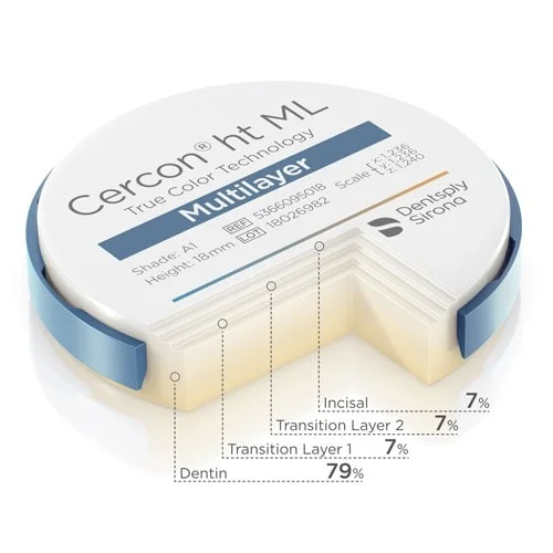 Cercon ht ML A3 disk ø98 x 25mm
