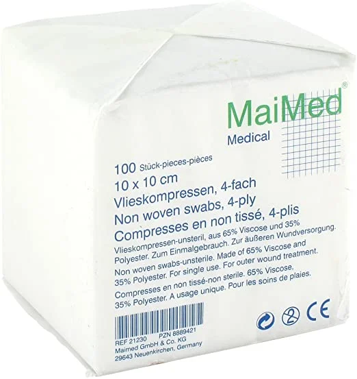 Tork 10x10cm 4-lagers osteril 100st