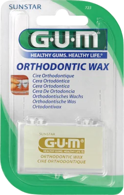 GUM Orthodontic Vax transparant Box 24st