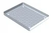 Bricka Aluminium Perforerad silver 18 x 14 x 1,9 cm