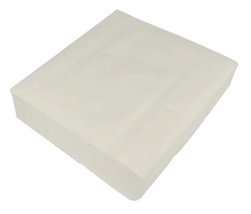 Servett Monoart papper 2-lagers 40x40cm vit 20x50st