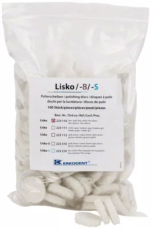 Lisko Polertrissa Fin vit 100st