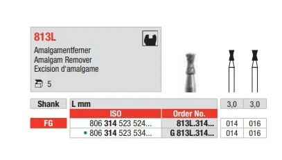 FG Diamantborr G 813L.014 5st