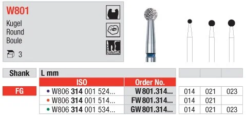 FG Diamantborr White Tiger GW801.014 3st