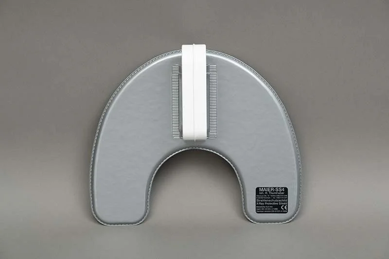 Röntgenkrage med handtag Silver