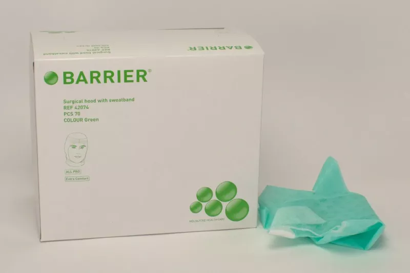 OP Mössa Barrier All grön Svettband 70st