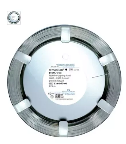 Ligaturtråd Remanium spring hard 0,60mm 225m