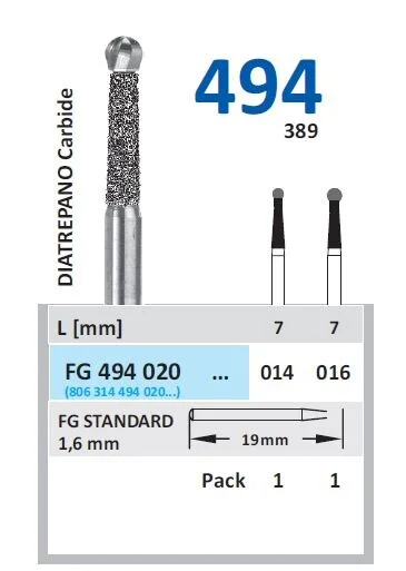 Fg Diamantborr 494 016 st