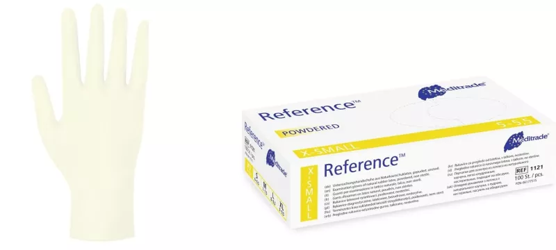 Handske Latex Reference L 100st